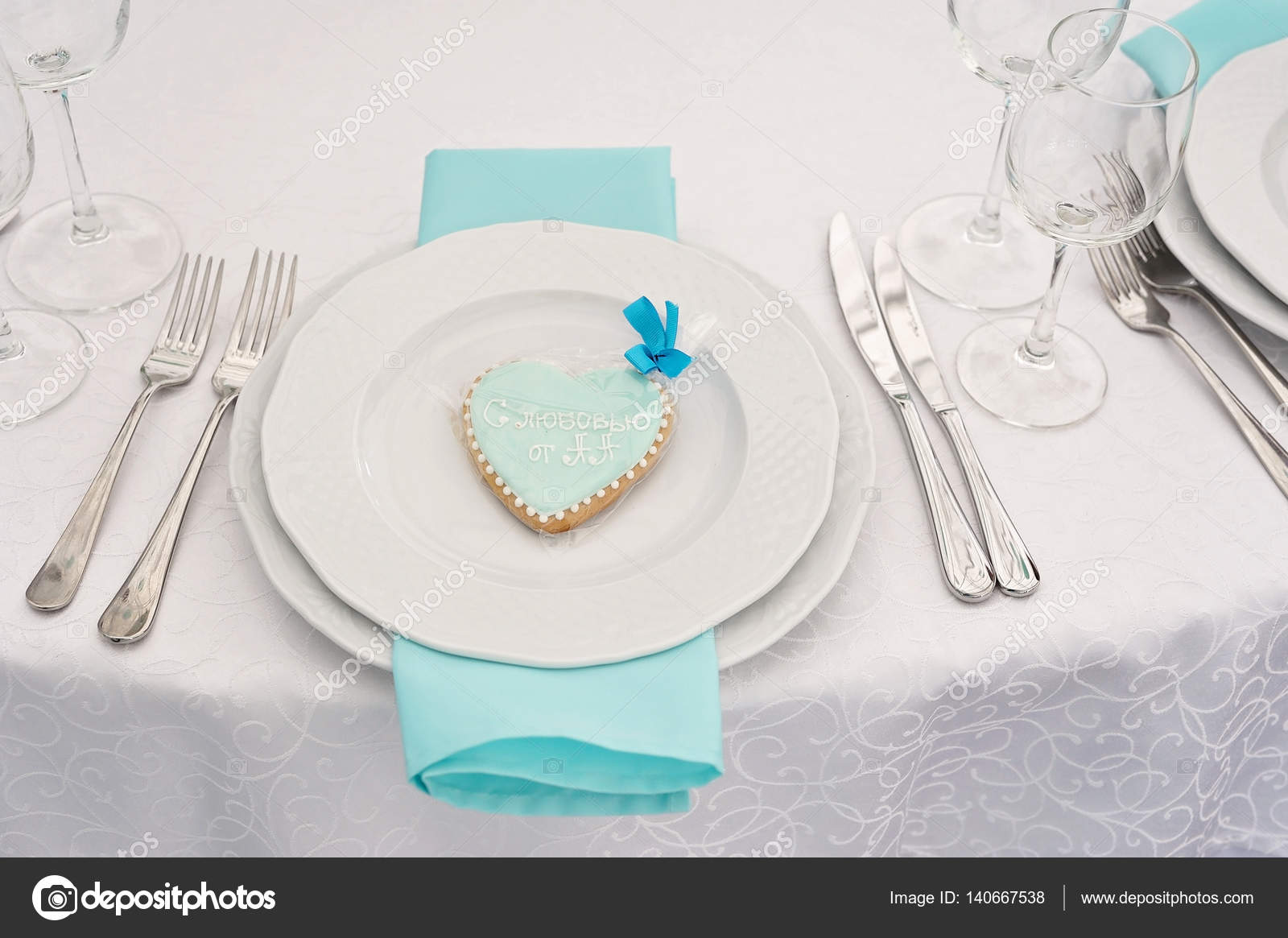Gift Table Wedding Ideas Elegant Table Set At Wedding Reception
