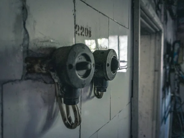 Fantôme Ville Pripyat Zone Exclusion Tchernobyl Accident Centrale Nucléaire Tchernobyl — Photo