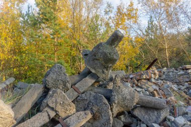 Şehir ruhu Pripyat. Chernobyl dışlama bölgesi. Çernobil nükleer santralinde meydana gelen kaza. Kazaların sonuçları. Sarı radyasyon işareti. Tehlikeli bir bölge. Radyasyon ile enfeksiyon.