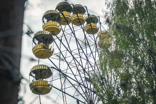 Fantasma Cidade Pripyat Zona Exclusão Chernobil Acidente Central Nuclear Chernobil — Fotografia de Stock