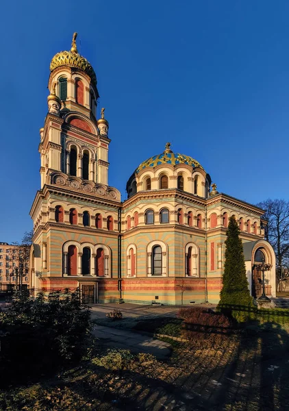 Cathédrale orthodoxe Alexandre Nevsky à Lodz — Photo