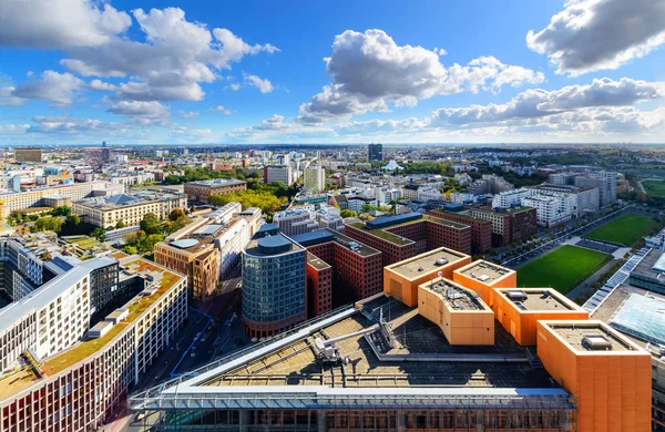 Stadtbild von Berlin, Morgenblick. — Stockfoto