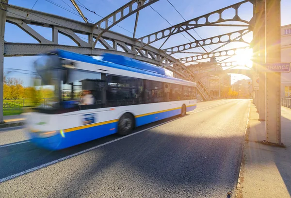 Troleybüs de Ostrava eski şehir