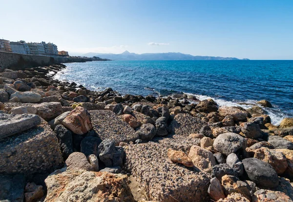 The coastline in Crete Greece. Day foto. — Stock Photo, Image