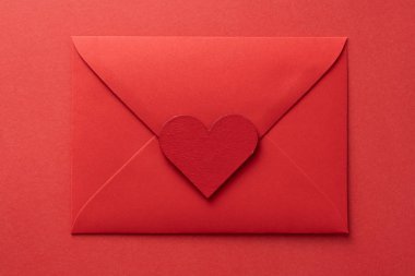 Sevgililer Günü aşk mektubu Düz zemin