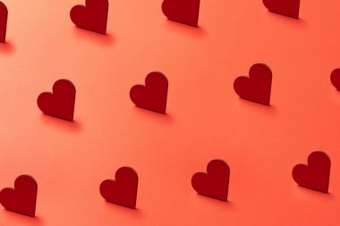 Sevgililer Günü aşk şablonu minimum arkaplan