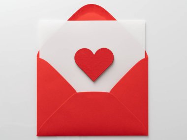 Sevgililer Günü aşk mektubu Düz zemin