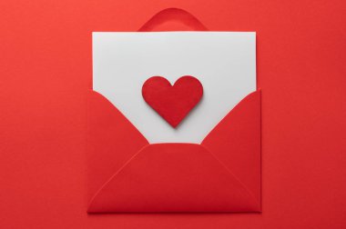 Sevgililer Günü aşk mektubu Düz zemin