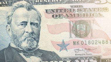 2020 küresel ekonomik krizi. Dolarlık banknot kapanıyor. Ekonomik ve finansal sembol.