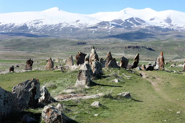 Zorats Karer, Qarahunj - Arménský Stonehenge — Stock fotografie