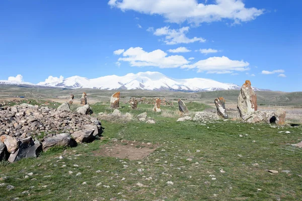 Zorats Karer, Qarahunj - ormiański Stonehenge — Zdjęcie stockowe