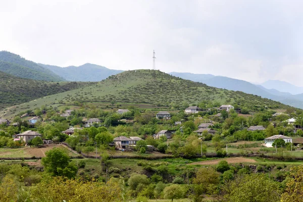 Ormiańska wioska górska w regionie Tavush w północno-wschodniej Armenii — Zdjęcie stockowe