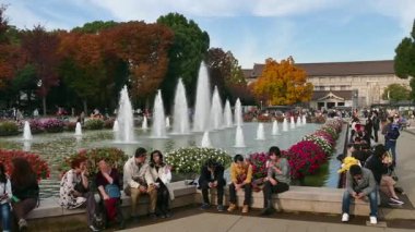 Japon halkı öğleden sonra Ueno Park Tokyo Japonya Asya keyfini.