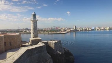 12 gökyüzü görünümü Morro Kalesi Karayip Denizi Havana şehir Küba