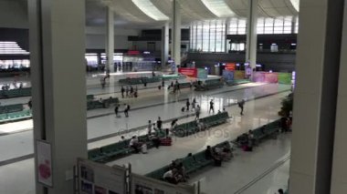 Lanzhou Batı Demiryolu İstasyonu Çin Asya