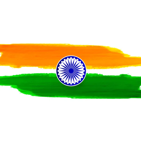 Fondo de diseño de tema de bandera india abstracta — Archivo Imágenes Vectoriales