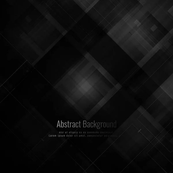 Fondo elegante geométrico de color gris abstracto — Vector de stock