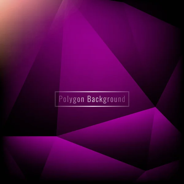 Abstrait polygone géométrique coloré fond moderne — Image vectorielle