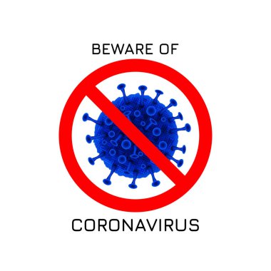 Covid-19 koronavirüs farkındalık arka plan vektörü