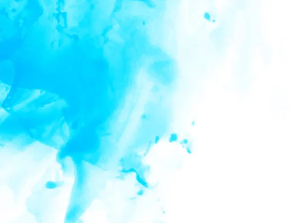 Abstraktes Blaues Aquarell Hintergrund Vektor — Stockvektor