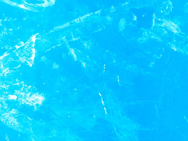 Abstraktes Blaues Aquarell Hintergrund Vektor — Stockvektor