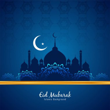 Bayram Mübarek Festivali Arapça arkaplan vektörü