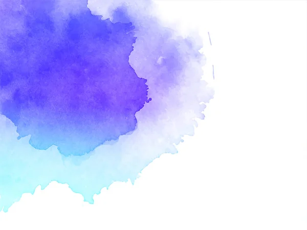 Abstraktes Aquarell Hintergrundvektor — Stockvektor