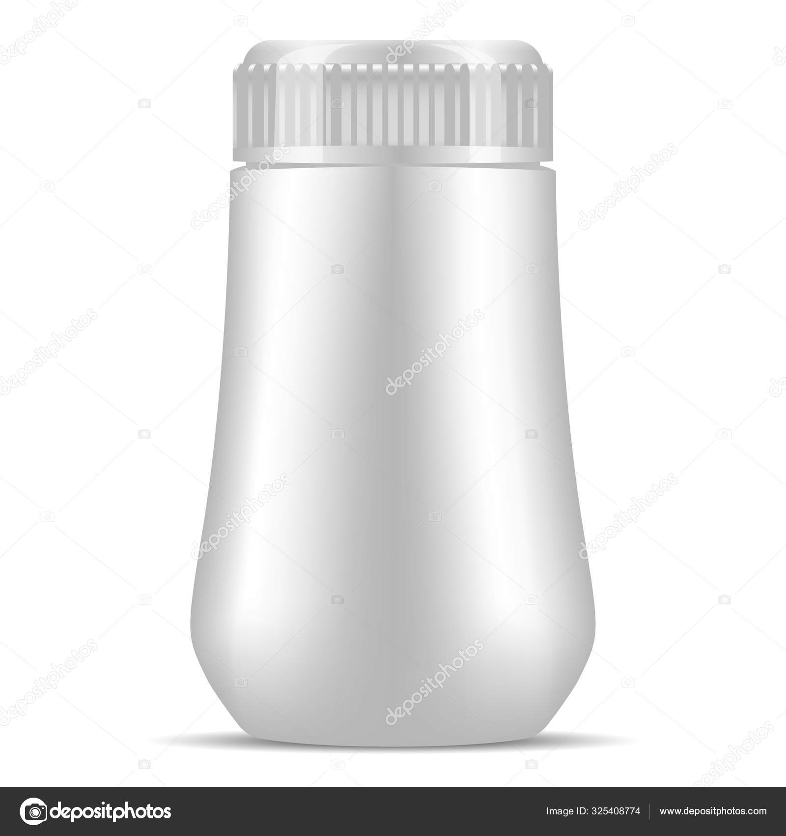 Download White Plastic Professional Cosmetic Bottle Mockup Vector Image By C Sergiibaibak Vector Stock 325408774
