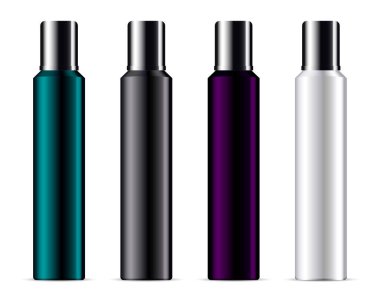 Kozmetik şişe kapağı modelleme seti. Kavanoz