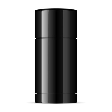 Parlak siyah deodorant terleme önleyici ambalaj