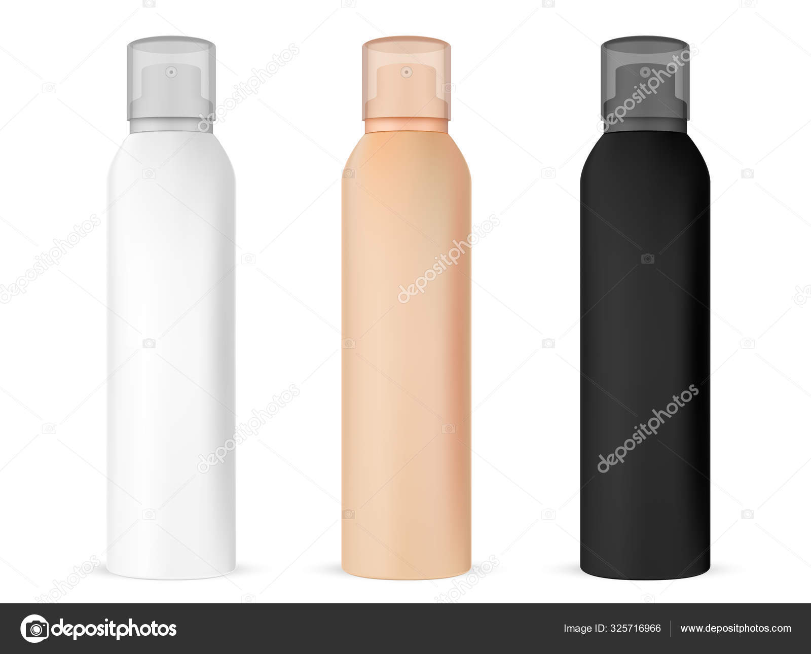 Download Spray Mockup Bottle Aluminum Freshener Container Vector Image By C Sergiibaibak Vector Stock 325716966