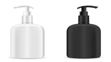 Pump Dispenser Şişe Seti. Kozmetik Paketleme Model