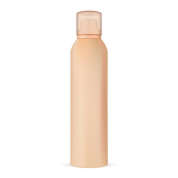 Hairspray Tin Packaging. Pulverizador de produto cosmético . —  Vetores de Stock
