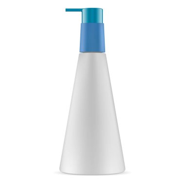 Şişe pompası dağıtıcısı. Plastik Kozmetik Model.