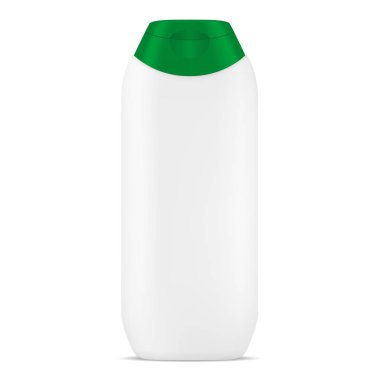 Losyon Şişe Kozmetik Şampuan Paketi Beyaz Boşluk