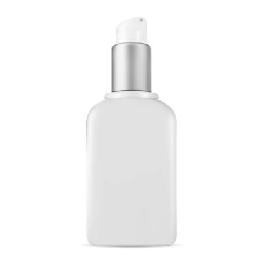 Dispenser 'lı kozmetik şişesi. Pompa Taşıyıcı