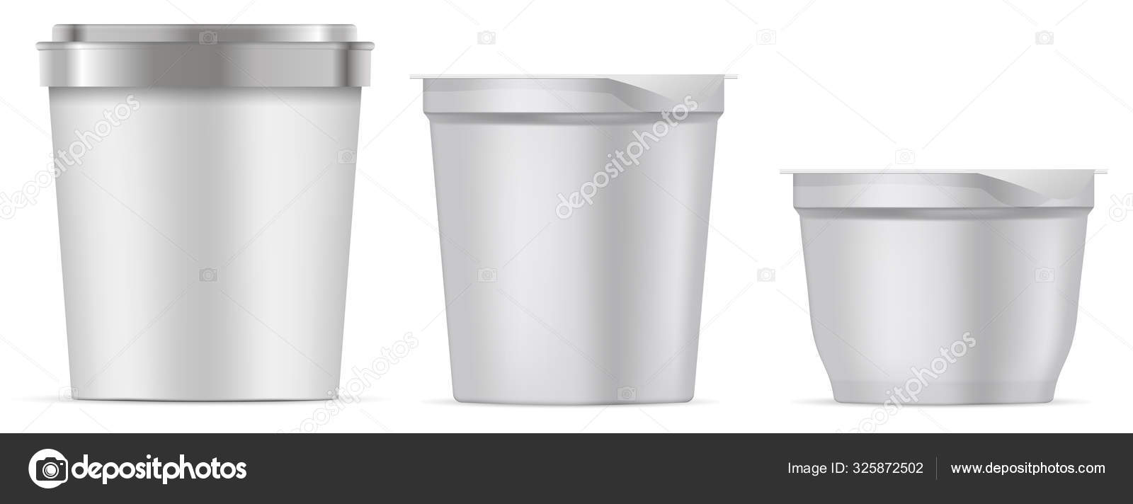 Download Ice Cream Package Tub Mockup Food Bucket Cup Stock Vector C Sergiibaibak 325872502 3D SVG Files Ideas | SVG, Paper Crafts, SVG File