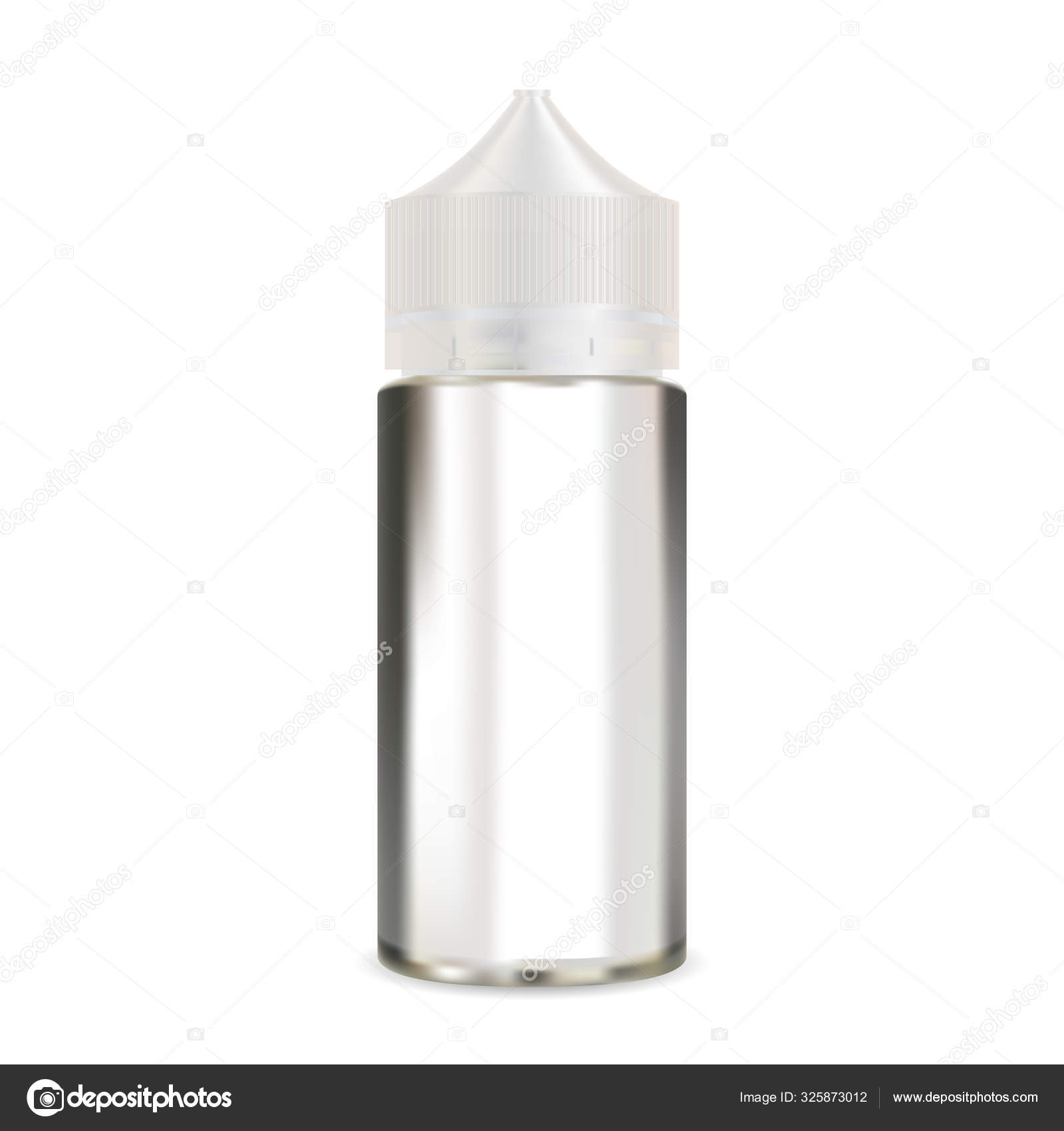 Download E Liquid Bottle Mock Up Vapour Packaging Blank Vector Image By C Sergiibaibak Vector Stock 325873012