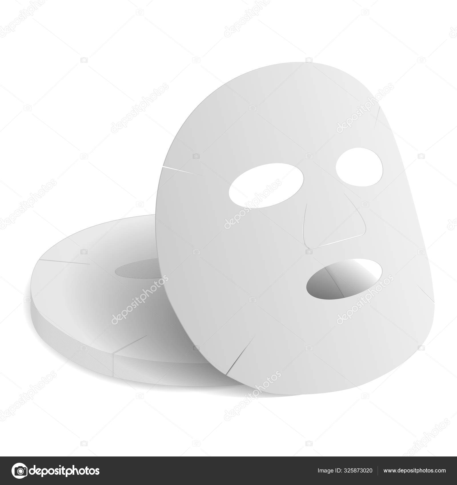 Download Face Mask Sheet Beauty Collagen Product 3d Mockup Vector Image By C Sergiibaibak Vector Stock 325873020