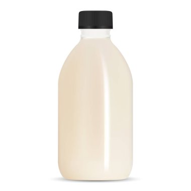 Kozmetik şişesi. Güzellik Ürünleri Modeli. Şampuan.