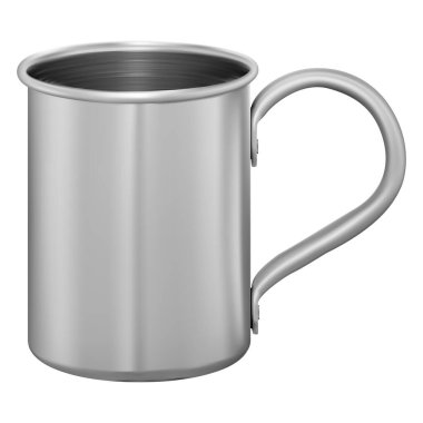 Metal bardak. Paslanmaz çelik bardak. Alüminyum teneke şişe.