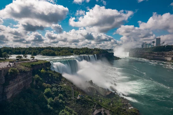 Niagara Falls Landscape View Side — Stock Photo, Image