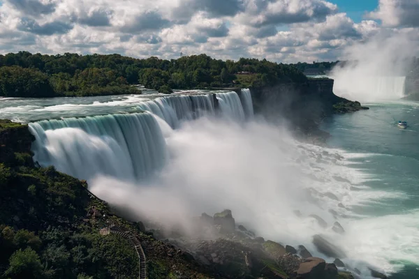 Niagara Falls Landscape View Side — Stock Photo, Image