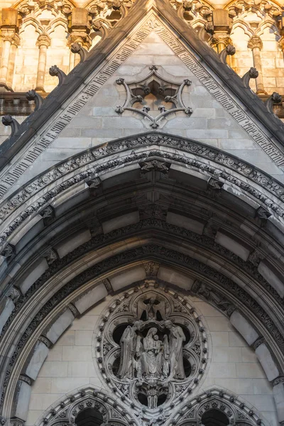 Domkyrka Kyrka Saint John Gudomligt New York Usa — Stockfoto