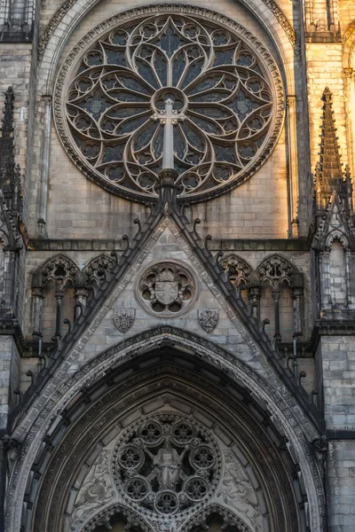 Cathedral Church Saint John Divine Nova Iorque Eua — Fotografia de Stock