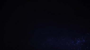 4 Temmuz 'daki bağımsızlık gününden önce Derin Kara Arkaplan Gökyüzü festivalinde 4k Video Görüntüsü