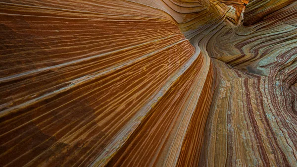 Arizona Wave - Famous Geology rock formation in Pariah Canyon, USA — Stock Photo, Image