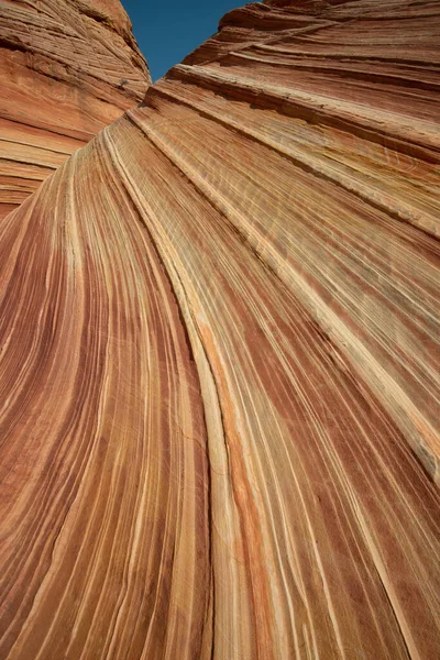 Arizona Wave - Famous Geology rock formation in Pariah Canyon — Stock Photo, Image