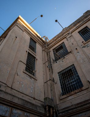 San Frncisco 'daki Alcatraz Ulusal Parkı' nda hiç kimsenin fotoğrafı yok.