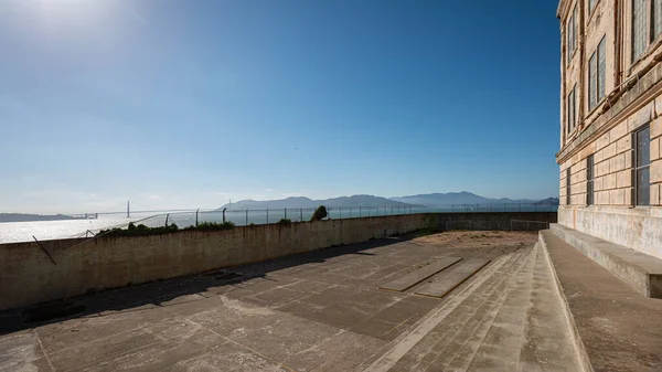 Parque Nacional Alcatraz em San Frncisco, não há pessoas interior foto — Fotografia de Stock